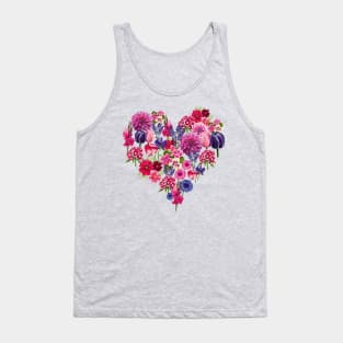 Flower heart Tank Top